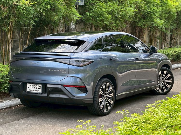 BYD Sealion 7 2025 AWD Performance Utility-car ไฟฟ้า ไม่ติดแก๊ส เกียร์อัตโนมัติ ฟ้า รูปที่ 2