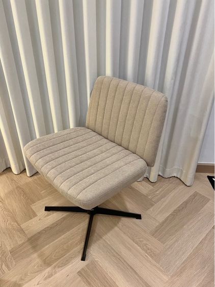 เก้าอี้ อเนกประสงค์ ทำงาน เล่นดนตรี กินอาหาร ผ้าลินินเทียม ของใหม่มือหนึ่ง รูปที่ 2