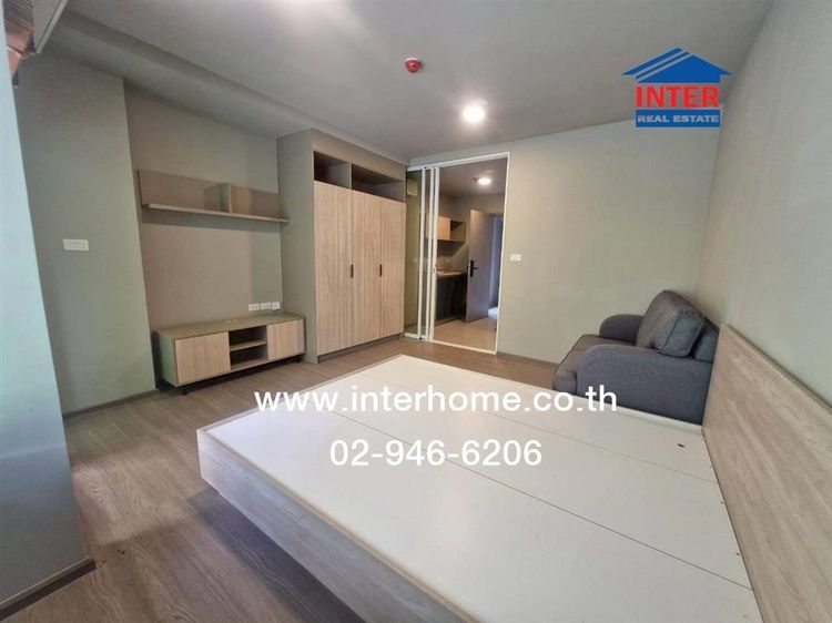 คอนโดมิเนียม 27.85 ตร.ม. ดีคอนโดพนา ซอยเอรารัณปาร์คอเวนิว ถนนราชพฤกษ์ ถนนเลียบทางรถไฟตลิ่งชัน เขตบางกอกน้อย กรุงเทพมหานคร รูปที่ 3