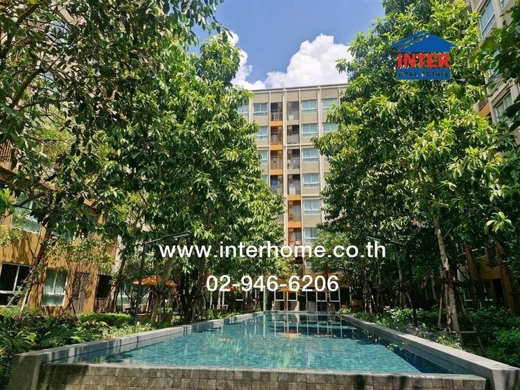 คอนโดมิเนียม 27.85 ตร.ม. ดีคอนโดพนา ซอยเอรารัณปาร์คอเวนิว ถนนราชพฤกษ์ ถนนเลียบทางรถไฟตลิ่งชัน เขตบางกอกน้อย กรุงเทพมหานคร รูปที่ 2