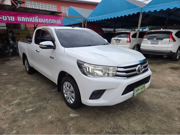 Toyota Hilux Revo 2016 2.4 J Plus Pickup ดีเซล ไม่ติดแก๊ส เกียร์ธรรมดา ขาว รูปที่ 3