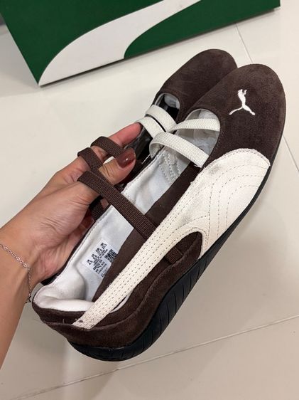 Puma Speedcat Ballet Suede Junior สีน้ำตาล size.4.5 (37.5) รูปที่ 5