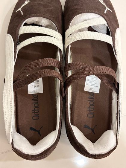 Puma Speedcat Ballet Suede Junior สีน้ำตาล size.4.5 (37.5) รูปที่ 7