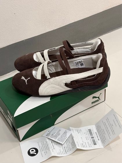 UK 4.5 | EU 37 1/3 | US 6 Puma Speedcat Ballet Suede Junior สีน้ำตาล size.4.5 (37.5)