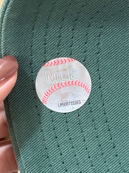 MLB CURVED CAP UNISEX 3ACP770IN 07GNS LOS ANGELES DODGERS GREEN รูปที่ 3