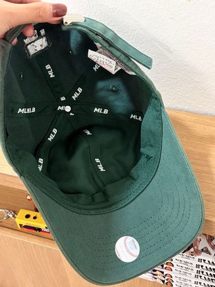 MLB CURVED CAP UNISEX 3ACP770IN 07GNS LOS ANGELES DODGERS GREEN รูปที่ 6