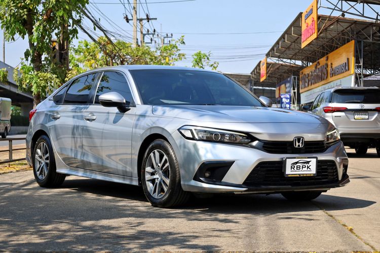 Honda Civic 2021 1.5 Turbo Sedan เบนซิน ไม่ติดแก๊ส เกียร์อัตโนมัติ เทา รูปที่ 4