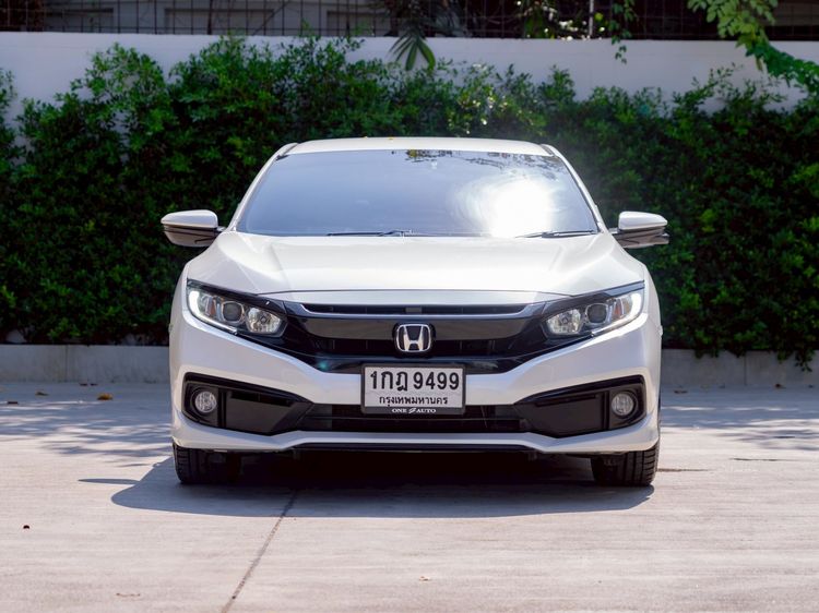 Honda Civic 2019 1.8 EL i-VTEC Sedan เบนซิน ไม่ติดแก๊ส เกียร์อัตโนมัติ ขาว รูปที่ 2