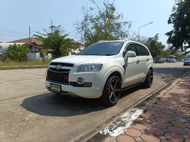 Chevrolet Captiva 2011 2.0 LTZ 4WD Van ดีเซล ไม่ติดแก๊ส เกียร์อัตโนมัติ ขาว รูปที่ 3