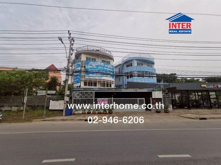 โฮมออฟฟิศ + บ้าน 3.5 ชั้น 107.9 ตร.ว โฮมออฟฟิศ ใกล้ตลาดสดท่าข้าม ถนนบางขุนเทียน-ชายทะเล ถนนเทียนทะเล ถนนพระราม2 เขตบางขุนเทียน กรุงเทพ
