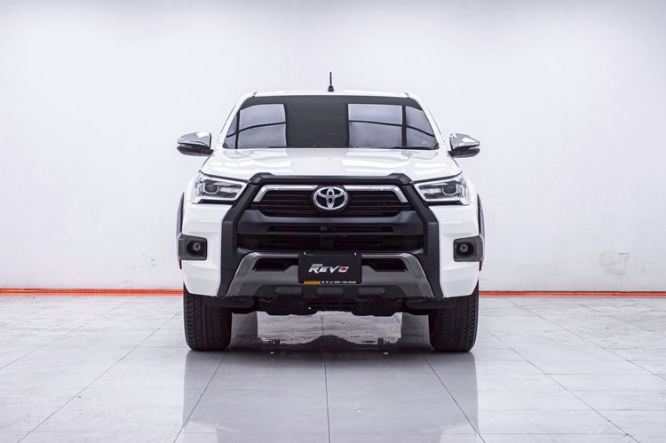 Toyota Hilux Revo 2023 Double Cab 2.4 Entry Prerunner Pickup ดีเซล ไม่ติดแก๊ส เกียร์อัตโนมัติ ขาว รูปที่ 4