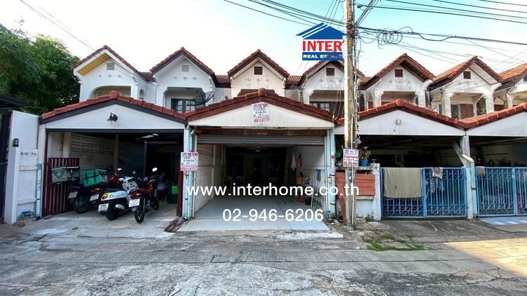 ทาวน์เฮ้าส์ 2 ชั้น 18 ตร.ว. หมู่บ้านเลิศอุบลวัชรพล ใกล้ตลาดถนอมมิตร ซอยร่วมมิตรพัฒนา ซอยรามอินทรา65 ถนนสุขาภิบาล5 ถนนวัชรพล เขตบางเขน 