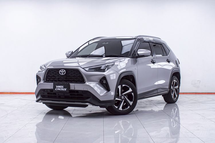 รถ Toyota Yaris Cross 1.5 HEV Premium สี เทา
