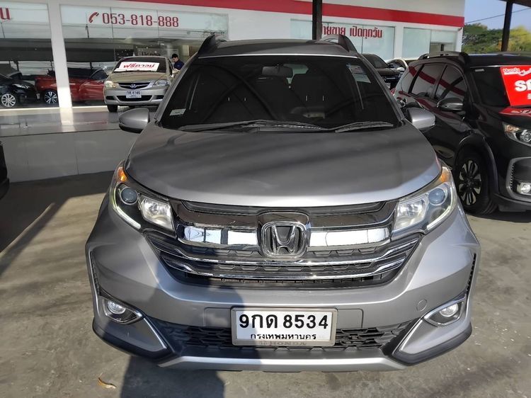 Honda BR-V 2019 1.5 SV Utility-car เบนซิน ไม่ติดแก๊ส เกียร์อัตโนมัติ เทา รูปที่ 2