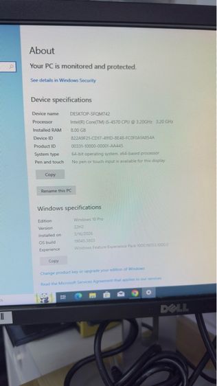เครื่องPC Dell i5-4570 (ไม่รวมจอ) รูปที่ 2