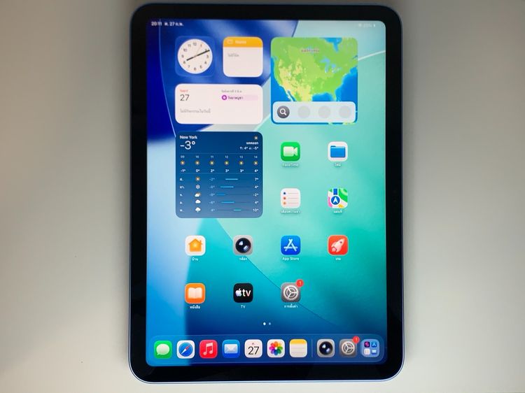 iPad Gen 11 A16 128GB Wi-Fi Blue รูปที่ 4