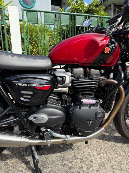 2024 Triumph Speed Twin 900 – 8,900 km – Full Triumph Accessories – Excellent Condition รูปที่ 4