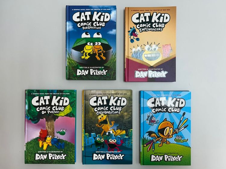 หนังสือเด็ก Cat Kid Comic Club หนังสือการ์ตูนภาษาอังกฤษ
