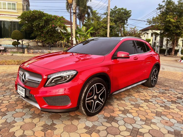 Mercedes-Benz GLA-Class 2015 GLA250 Utility-car เบนซิน ไม่ติดแก๊ส เกียร์อัตโนมัติ แดง รูปที่ 3
