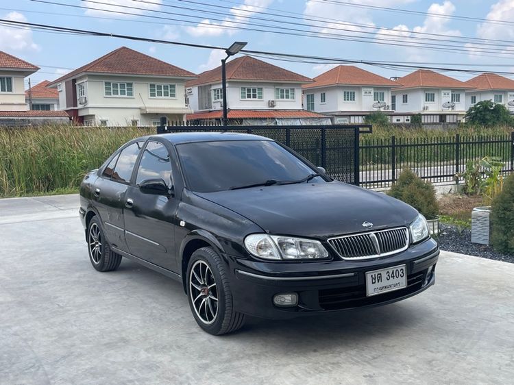 Nissan Sunny 2004 1.6 Super Neo Sedan เบนซิน ไม่ติดแก๊ส เกียร์อัตโนมัติ ดำ รูปที่ 3