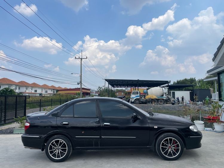 Nissan Sunny 2004 1.6 Super Neo Sedan เบนซิน ไม่ติดแก๊ส เกียร์อัตโนมัติ ดำ รูปที่ 4