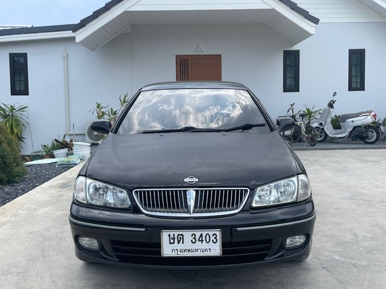 Nissan Sunny 2004 1.6 Super Neo Sedan เบนซิน ไม่ติดแก๊ส เกียร์อัตโนมัติ ดำ รูปที่ 2