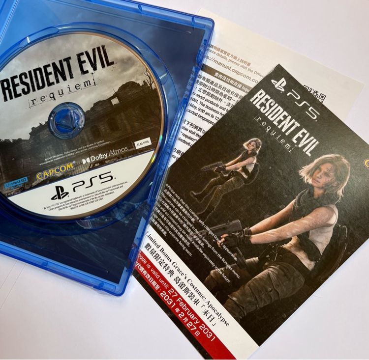 แผ่นเกม Resident Evil 9 Requiem RE9 PS5 (มือ2) รูปที่ 4