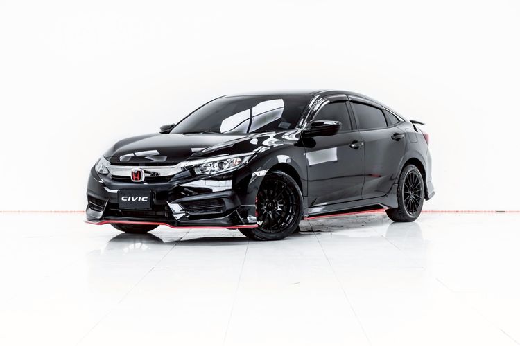 รถ Honda Civic 1.8 E i-VTEC สี ดำ