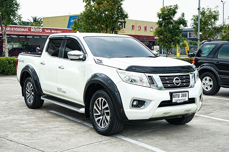 Nissan NP300-NAVARA 2018 2.5 EL Calibre Pickup ดีเซล ไม่ติดแก๊ส เกียร์อัตโนมัติ ขาว รูปที่ 3