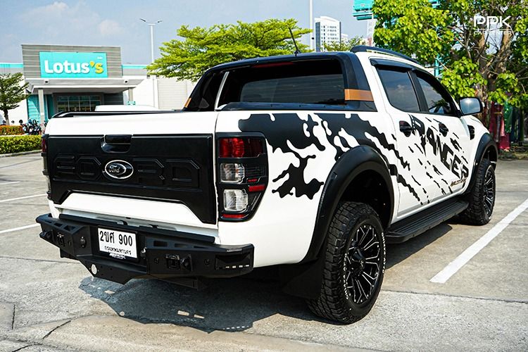 Ford Ranger 2022 2.0 Hi-Rider Wildtrak Pickup ดีเซล ไม่ติดแก๊ส เกียร์อัตโนมัติ ขาว รูปที่ 4