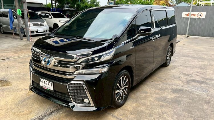 รถ Toyota Vellfire 2.5 Hybrid ZR G Edition E-Four 4WD สี ขาว