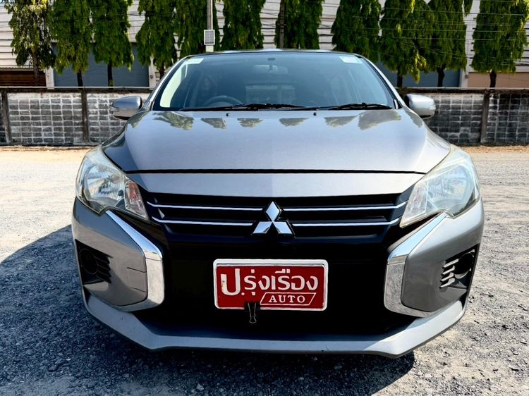 Mitsubishi Mirage 2020 1.2 GLX Sedan เบนซิน ไม่ติดแก๊ส เกียร์อัตโนมัติ เทา รูปที่ 2