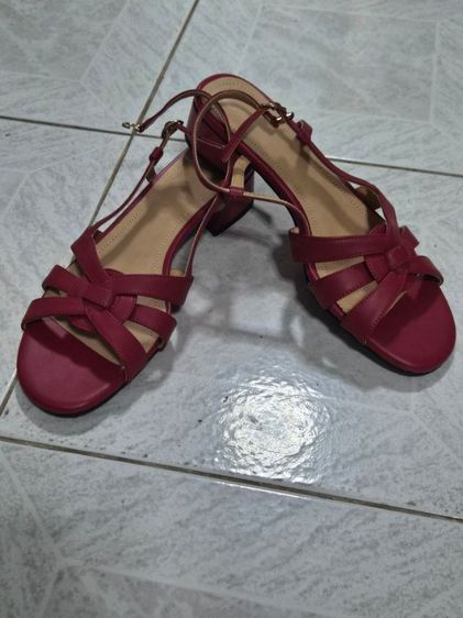 Dwarves Pearl Block Heel - รองเท้าหนังแกะแท้ ดีไซน์ระดับ Hi-End รูปที่ 6