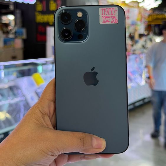 iPhone12 Pro Max 256GB สีฟ้า เครื่องศูนย์ โมเดลTH สภาพสวยมากๆ😍😍 รูปที่ 2