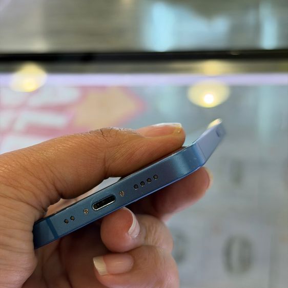 iPhone13 mini 256GB สีฟ้า เครื่องศูนย์ โมเดลTH สภาพสวยมากๆ😍😍 รูปที่ 7