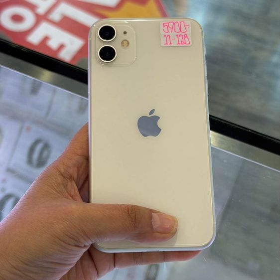 iPhone11 128GB สีขาว เครื่องศูนย์ โมเดลTH สภาพสวยมากๆ😍😍 รูปที่ 2