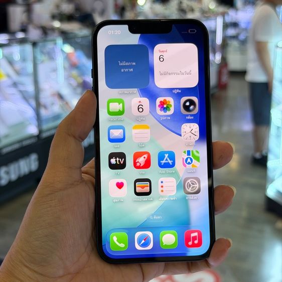 256 GB iPhone14 256GB สีดำ โมเดลKH สภาพสวยมากๆ😍😍