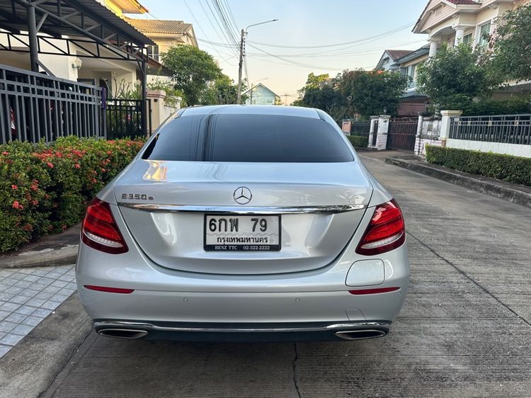 Mercedes-Benz E-Class 2019 E350 Sedan ปลั๊กอินไฮบริด (PHEV) ไม่ติดแก๊ส เกียร์อัตโนมัติ บรอนซ์เงิน รูปที่ 4