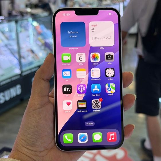 อื่นๆ 128 GB iPhone14 Plus 128GB สีม่วง โมเดลKH สภาพสวยมาก😍😍