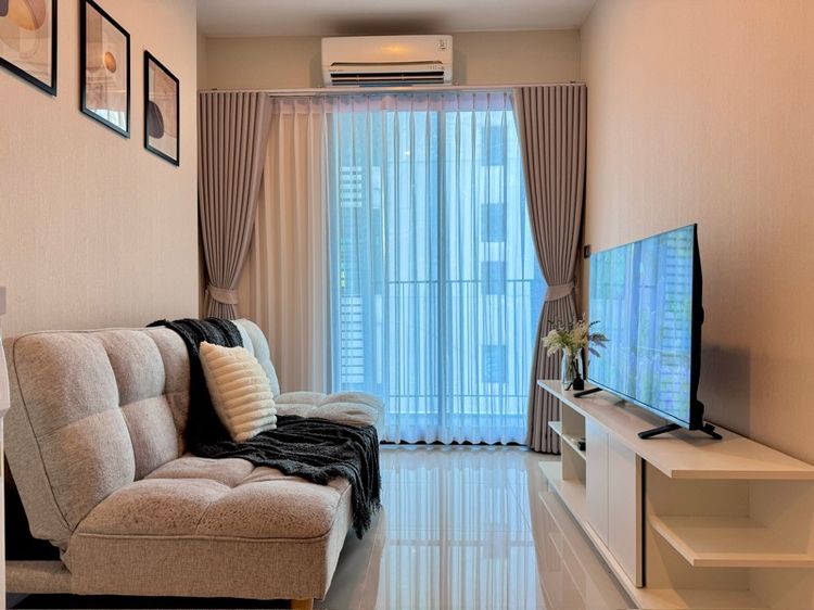 ตกแต่งครบ Property Perfect ไม่อนุญาต ไม่ใช่ ให้เช่าห้องมุม✨The Sky Sukhumvit รูปที่ 4