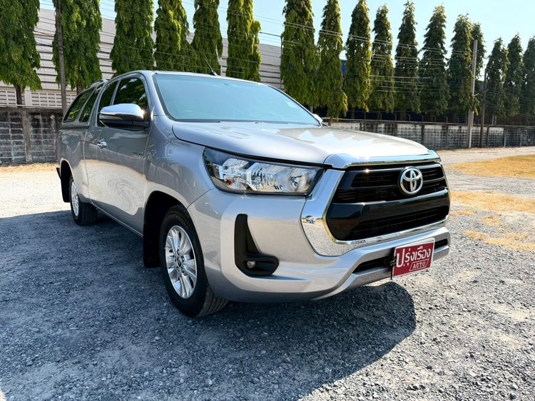 Toyota Hilux Revo 2021 2.4 Z Edition Mid Pickup ดีเซล ไม่ติดแก๊ส เกียร์ธรรมดา เทา รูปที่ 3