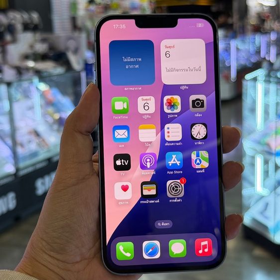 อื่นๆ 128 GB iPhone14 Plus 128GB สีฟ้า โมเดลZD สภาพสวยมากๆ 😍😍