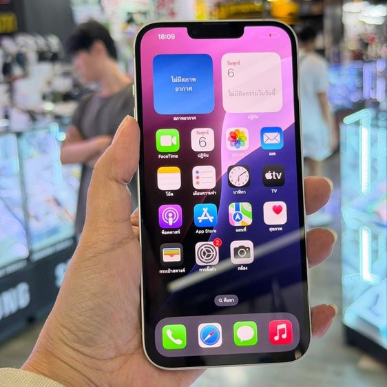 อื่นๆ 128 GB iPhone14 Plus 128GB สีขาว โมเดลQL สภาพสวยมากๆ😍😍