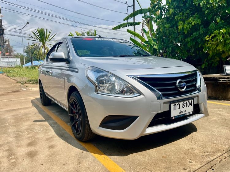 Nissan Almera 2018 1.2 E Sedan เบนซิน ไม่ติดแก๊ส เกียร์อัตโนมัติ เทา รูปที่ 2