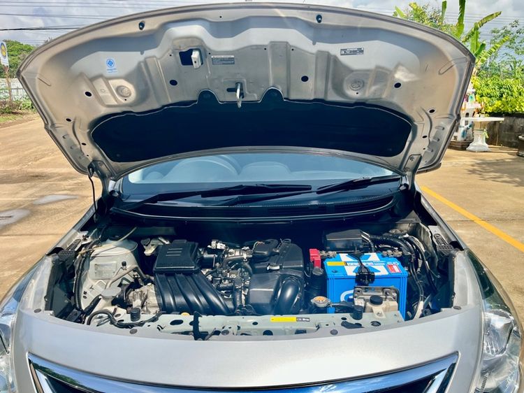 Nissan Almera 2018 1.2 E Sedan เบนซิน ไม่ติดแก๊ส เกียร์อัตโนมัติ เทา รูปที่ 4