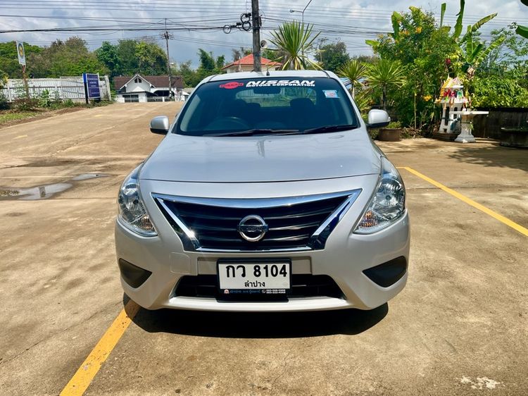 Nissan Almera 2018 1.2 E Sedan เบนซิน ไม่ติดแก๊ส เกียร์อัตโนมัติ เทา รูปที่ 3