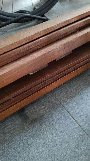 เตียงไม้สักโบราณ กว้าง 3ฟุต รูปที่ 2