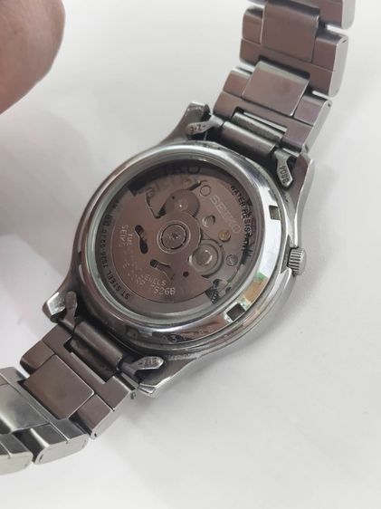 Seiko 5 Automatic 21 Jewels เครื่อง 7S26 Day-Date ฝาหลังโชว์เครื่อง สายเหล็กแท้ รูปที่ 9