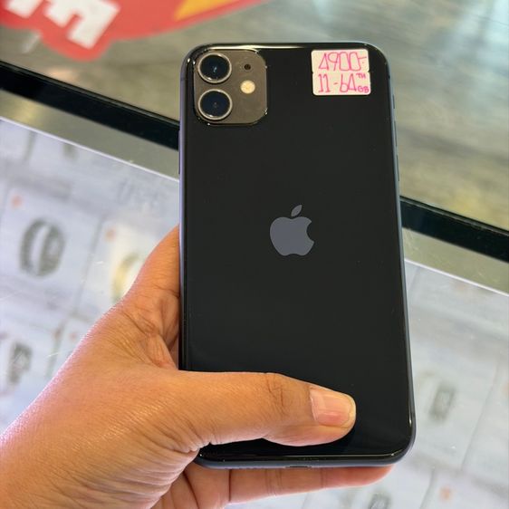 iPhone11 64GB สีดำ เครื่องศูนย์ โมเดลTH สภาพสวยมากๆ😍😍 รูปที่ 2