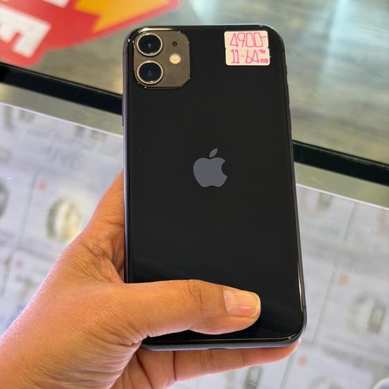 iPhone11 64GB สีดำ เครื่องศูนย์ โมเดลTH สภาพสวยมากๆ จอมีรอยขนแมวบ้าง😍😍 รูปที่ 2